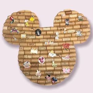 Mickey Mouse Corkboard Disney Custom Handmade Art Decor Pin Trading